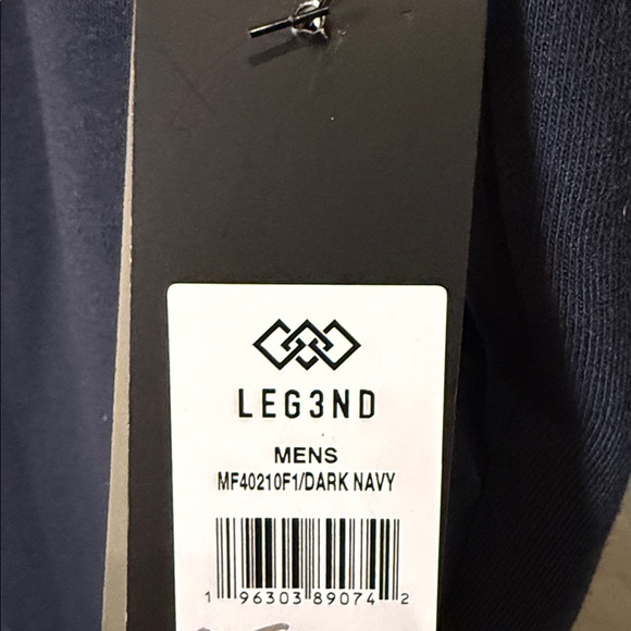 LEGENDS Men's Athletic Fit Navy Jogger Pants M - Picture 6 of 9